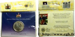 AURIGNY 5 Pounds (5 Livres) Proof fiançailles de William et Catherine 2010