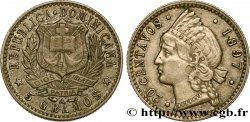 DOMINICAN REPUBLIC 20 Centavos 1897