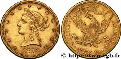 UNITED STATES OF AMERICA 10 Dollars  Liberty  1895 Philadelphie