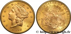 OR, PALLADIUM ET PLATINE INVESTISSEMENT 20 Dollars  Liberty  1898 San Francisco SPL