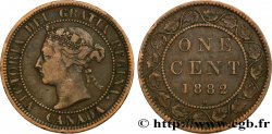 CANADA 1 Cent Victoria 1882 Heaton