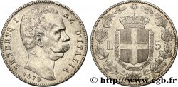 ITALY 5 Lire Humbert Ier 1879 Rome
