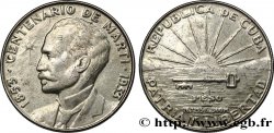 CUBA 1 Peso centenaire de José Marti 1953