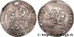 PAYS-BAS - PROVINCES-UNIES 1 Daldre ou écu au lion Provinces Unies - Frise Occidentale 1633 