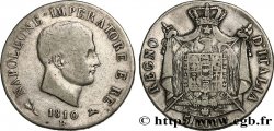 ITALY - KINGDOM OF ITALY - NAPOLEON I 5 lire 1810 Bologne
