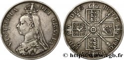 VEREINIGTEN KÖNIGREICH Double Florin Victoria 1890 Londres