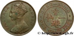 HONG KONG 1 Cent Victoria 1863 