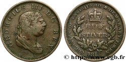 GUYANA 1 Stiver Georges III colonies d’Essequebo et Demarary 1813