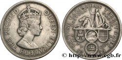 BRITISH CARIBBEAN TERRITORIES 50 Cents Elisabeth II 1955
