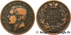 SERBIA 10 Para Milan Obrenovich IV 1879
