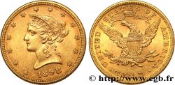 UNITED STATES OF AMERICA 10 Dollars  Liberty  1898 Philadelphie