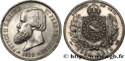 BRÉSIL 2000 Reis Empereur Pierre II 1888