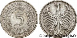 GERMANIA 5 Mark aigle 1951 Munich