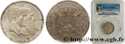 BELGIUM 1 Franc 50e anniversaire de l’indépendance 1880