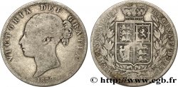 ROYAUME-UNI 1/2 Crown Victoria 1879