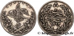 ÉGYPTE 1 Qirsh Abdul Hamid II AH 1293 an 10 1884 Emil Weigand, Berlin - W