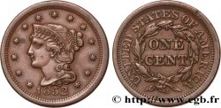 VEREINIGTE STAATEN VON AMERIKA 1 Cent Liberté “Braided Hair” 1852 Philadelphie