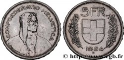 SUISSE 5 Francs Berger des alpes 1954 Berne