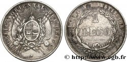 URUGUAY 1 Peso 1895 Paris