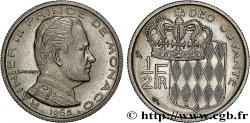MONACO 1/2 Franc Rainier III 1965 Paris