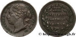 UNITED KINGDOM 1/3 Farthing Victoria 1885