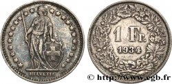 SUISSE 1 Franc Helvetia 1934 Berne