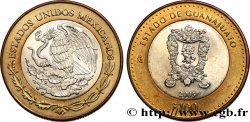 MEXIQUE 100 Pesos 180e anniversaire de la Fédération : État de Guanajuato 2005 Mexico