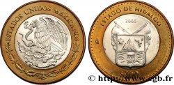 MEXIQUE 100 Pesos 180e anniversaire de la Fédération : État de Hidalgo 2005 Mexico