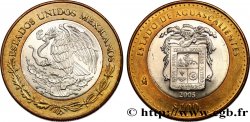 MEXIQUE 100 Pesos 180e anniversaire de la Fédération : État d’Aguascalientes 2005 Mexico SPL