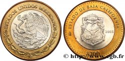 MEXIKO 100 Pesos 180e anniversaire de la Fédération : État de Basse Californie 2005 Mexico