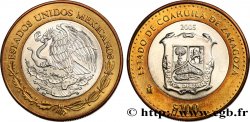 MÉXICO 100 Pesos 180e anniversaire de la Fédération : État de Cohauila de Zaragoza 2005 Mexico