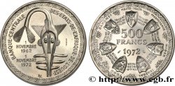 ÉTATS DE L AFRIQUE DE L OUEST (BCEAO) Essai 500 Francs 1972 Paris