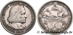 ÉTATS-UNIS D AMÉRIQUE 1/2 Dollar Exposition Colombienne de Chicago 1892 Philadelphie TTB+