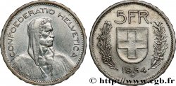 SUISSE 5 Francs Berger des alpes 1954 Berne