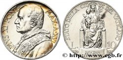VATICAN ET ÉTATS PONTIFICAUX 10 Lire Pie XI an XVI 1937 Rome