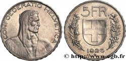 SUISSE 5 Francs Berger 1926 Berne TTB