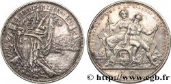 SUISSE 5 Francs, concours de Tir de Lugano 1883  TTB