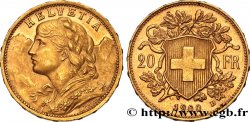 SUISSE 20 Francs  Vreneli   1900 Berne