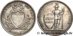 SUISSE - CANTON DE VAUD 1 Franc 1845 Lausanne