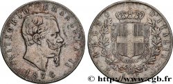 ITALY 5 Lire Victor Emmanuel II 1876 Rome