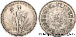 SUISSE 5 Francs, monnaie de Tir, Bâle 1879 