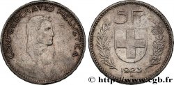 SWITZERLAND 5 Francs berger 1923 Berne