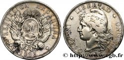 ARGENTINE - RÉPUBLIQUE ARGENTINE Un peso (5 francs) 1883 