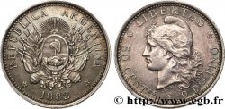 ARGENTINE 50 Centavos 1882 