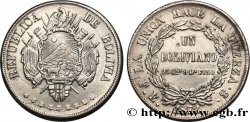 BOLIVIA 1 Boliviano 1872 Potosi