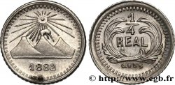 GUATEMALA 1/4 Real 1882 