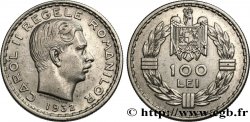 ROUMANIE 100 Lei Charles II 1932