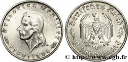 ALLEMAGNE 2 Reichsmark 175e anniversaire de la naissance de Friedrich Schiller 1934 Stuttgart