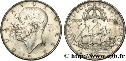 SUÈDE 2 Kronor 300e anniversaire de la colonisation du Delaware 1938