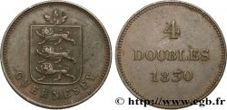 GUERNESEY 4 Doubles 1830